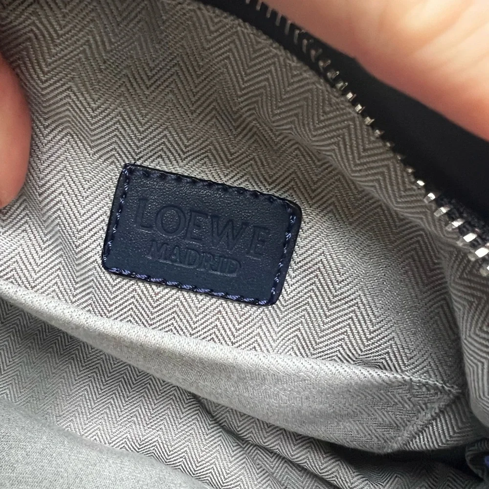 Blue Puzzle Bag Fashion Geometric Crossbody in Light Blue, Navy - Picture 10 of 15